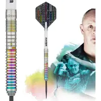 Unicorn dartset Ian White steeltip 90% 10 delig gewicht 21