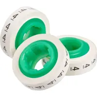 3M Scotchcode navulrollen kabelmarkering 80-6114-2797-4 Wit, Geel