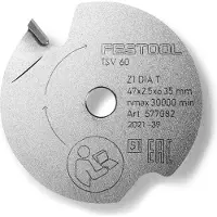 Festool 47x6,35x2,5mm Voorritszaagblad universeel - DIA T1 - 577082