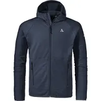 Schöffel Funktionele fleece-jas 'Cascata' ultramarine blauw / wit
