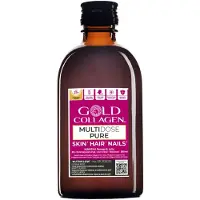 Gold Collagen Multidose Pure - Marien collageen - snellere absorptie dan poeders 300 ml