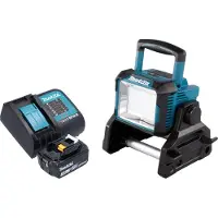 Makita DEADML 811 SF1 accu bouwspot 14,4 / 18 V 3000 lm LED + 1x oplaadbare accu 3,0 Ah + lader