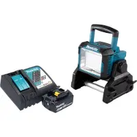 Makita DEADML 811 RG1 accu bouwspot 14,4 / 18 V 3000 lm LED + 1x oplaadbare accu 6,0 Ah + lader