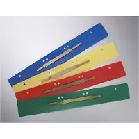Schäfer Shop Hechtstroken, PP, diverse kleuren, A4, metalen afdekstrip