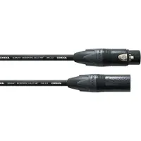 Cordial CPM 5 FM XLR Verbindingskabel [1x XLR-bus - 1x XLR-stekker] 5.00 m Zwart