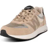 Woden Sneakers laag 'Rigmor Open' sand / lichtbeige