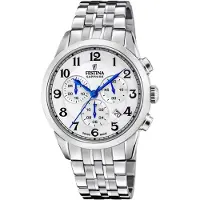 Festina Chronograaf Swiss Made Collection Horloge, quartz, herenhorloge, stopwatchfunctie, Swiss Made