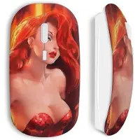 MANIACASE Draadloze Sexy Meisje Cartoon Muis