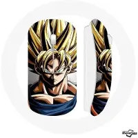 MANIACASE Draadloze Muis - Dragon Ball Super - Sangoku - USB Wifi - Compatibel met Mac en PC - Wit