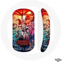 MANIACASE Draadloze Muis Stranger Things Teaser Seizoen 4 Poster Personages Kunst