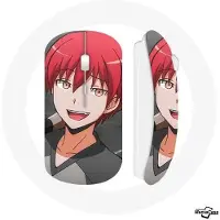 MANIACASE Draadloze Muis - - Karma Akabane - Rood - Compatibel met Mac en PC - Inclusief wifi USB sleutel