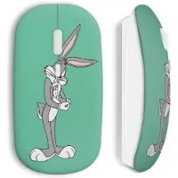 MANIACASE Draadloze Muis - - Bugs Bunny - Groene Kleur - Wifi USB Sleutel - Compatibel met Mac en PC