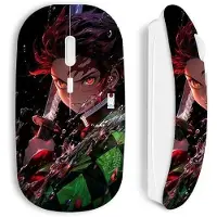 MANIACASE Draadloze muis - - Demon Slayer - Tanjiro Kamado - Manga ontwerp - Inclusief USB-ontvanger