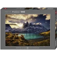 Heye 29815 Puzzels-1000 pc-Guanacos