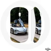 MANIACASE Draadloze muis - - McLaren - Grijs - USB wifi - Compatibel met Mac en PC