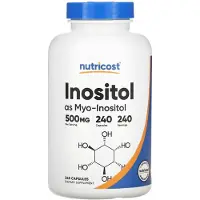Nutricost , Inositol, 500 mg, 240 Capsules