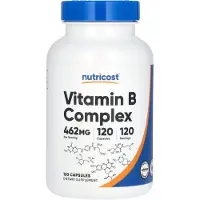 Nutricost – Vitamine B-complex 120 Capsules