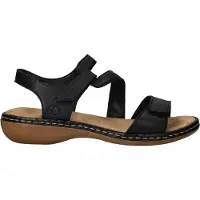 Rieker Sandalen Zwart | Maat: 41