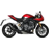 MIVV Sr-1 Triumph Speed Triple 1200 Rr/rs 2021-24 T.025.lr1tb Gehomologeerde Slip On Uitlaatdemper