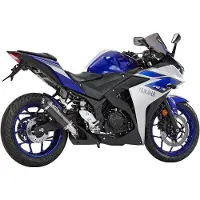Shark Auspuff STREETGP S/O 2-1 CB YZF-R3/MT-03, 15- CARBON