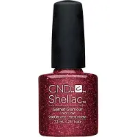 CND Shellac Gel Nagellak Langdurige NailPaint Kleur met Curve-knuffelende Borstel Rood/Bordeauxrood Polish 0.25 fl oz