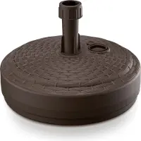 Prosperplast Paraplubak Bruin polyrotan look Ø39cm