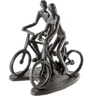 Casablanca by Gilde Deco object, Casablanca ontwerpsculptuur fietstocht ijzer