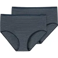 Schiesser Slip nachtblauw / grijs