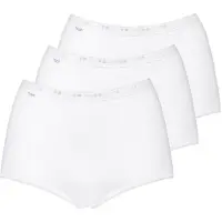 Sloggi 3P Basic Maxi Wit katoen 58 Dames