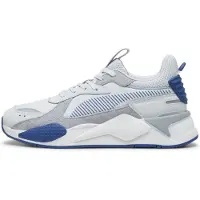 Puma RS-X Sneakers Suede Lichtgrijs Wit Donkerblauw