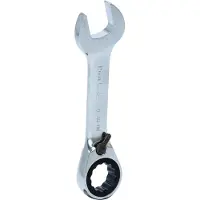Ks Tools 503.4638 503.4638 Steek-ringratelsleutel Sleutelbreedte (metrisch) 15 mm