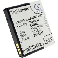 123accu T-Mobile BG58100 / 35H00150 / 35H00150-01M accu (1800 mAh, huismerk)