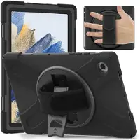 ESTUFF Hoes - - CHICAGO - Compatibel met Galaxy Tab A8 - 26,7 cm - Zwart