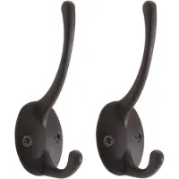MCW Set van 2 kapstokhaken -C75, haken Muurhaken Kapstokhaakset