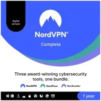 NordVPN Complete - 1 jaar cyberveiligheid VPN, PW, Cloud [1 jaar]