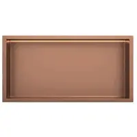 Guido Gusto Copper RVS Inbouwnis 30x60x7cm met LED verlichting
