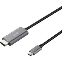 Trust 23332 USB-C-displaykabel USB-C HDMI Adapterkabel USB-C stekker, HDMI-A-stekker 1.80 m Zwart