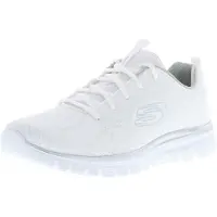 SKECHERS Sneakers laag 'Graceful Get Connected' zilver / wit