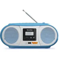 Technisat DigitRadio 1990 Benjamin Blümchen Editie (DAB+, VHF, Bluetooth), Radio, Blauw