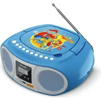 Technisat DigitRadio 1990 Benjamin Blümchen Editie (DAB+, VHF, Bluetooth), Radio, Blauw