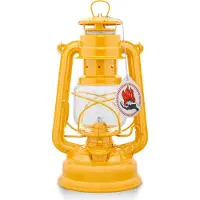 Feuerhand Hurricane Lantern 276, lantaarn, signaalgeel