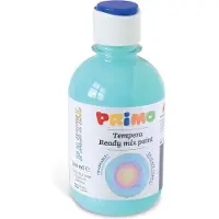 Primo Kant-en-Klare Pastel Plakkaatverf, Fles 300 ml met Dop met Debietregeling Pastel Mintgroen 611