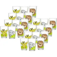 Ritzenhoff & Breker Kindergläser Dschungeltiere 205 ml Set van 24