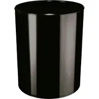 HAN 1814-F-13 1814-F-13 Veiligheids-prullenbak 13 l (Ø x h) 24 cm x 30 cm Polystereen Zwart 1 stuk(s)