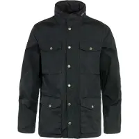 Fjällräven - Jassen - Raven Jacket M Black voor Heren van Gerecycled Polyester - Maat S - Zwart