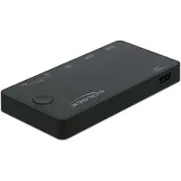 DeLOCK HDMI / USB-C KVM-switch 4K 60 Hz met USB 2.0
