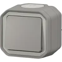 Legrand Plexo NIEUW Wisselschakelaar 069711L 10 AX grijs, Knoppen + Schakelaars, Grijs