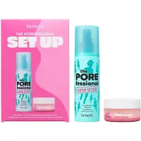Benefit Gezicht GezichtsverzorgingDe POREfessional Set Up - Setting Spray & Poeder Duo Set The POREfessional Super Setter - Fixerende Make-up Setting Spray 120 ml + The POREfessional Power Powder -