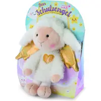 Nici Knuffelschaap La La Lammie Junior 30 Cm Pluche Wit/goud