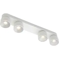 Nordlux Pitcher LED Opbouwspot | 4x GU10 Max 10W | Dimbaar | Wit